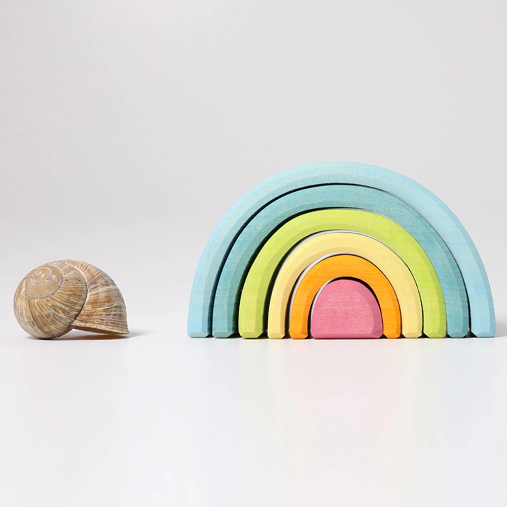 Wooden Rainbow Frames - Suitable for 3 years and above 6pcs