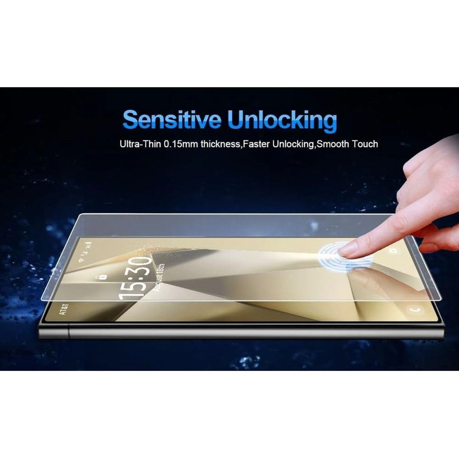 Clear Screen Protector for Samsung Galaxy S24 Ultra