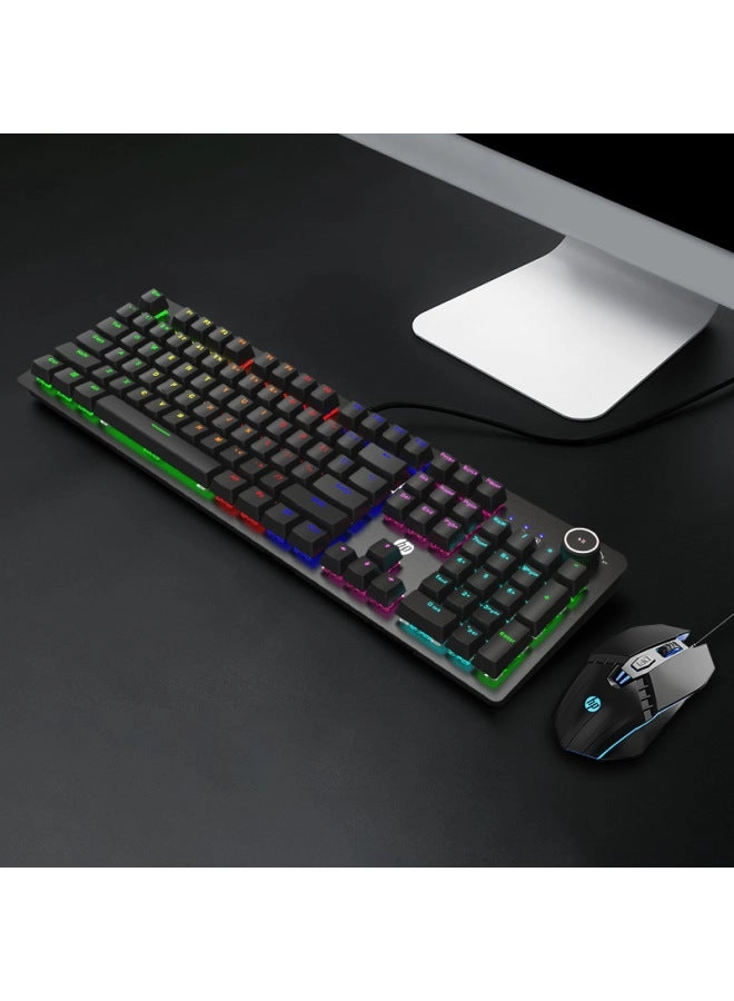 Mechanical Feel - Wired + E-sports Mouse