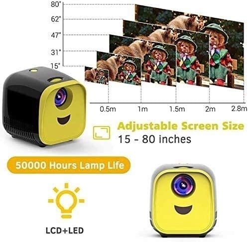 Portable LED mini projector