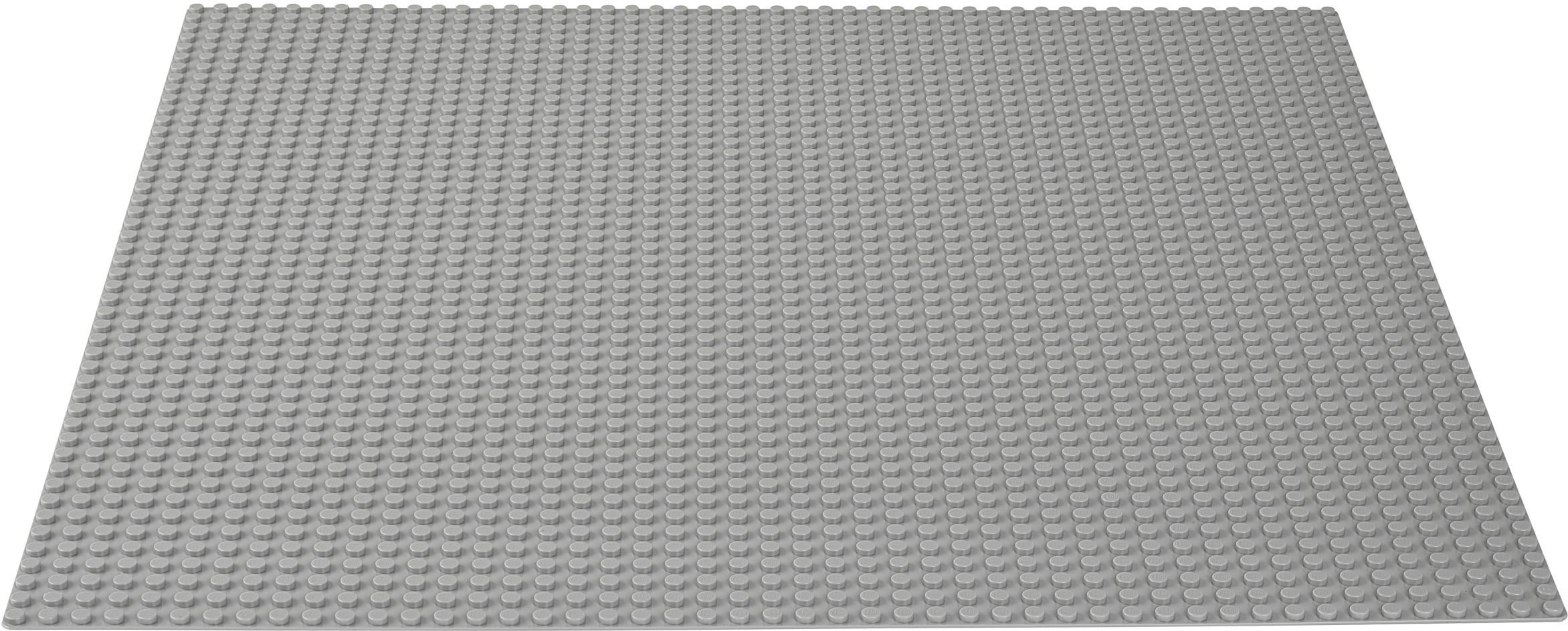 Classic Grey Baseplate (10701) - 48 x 48 studs