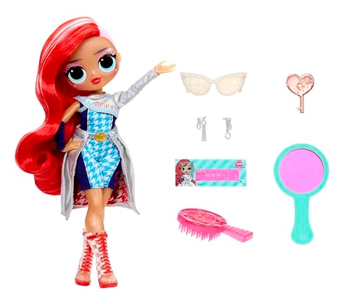 Eye Spy Fashion Doll - Interactive Unboxing Color Change Charm Key Necklace