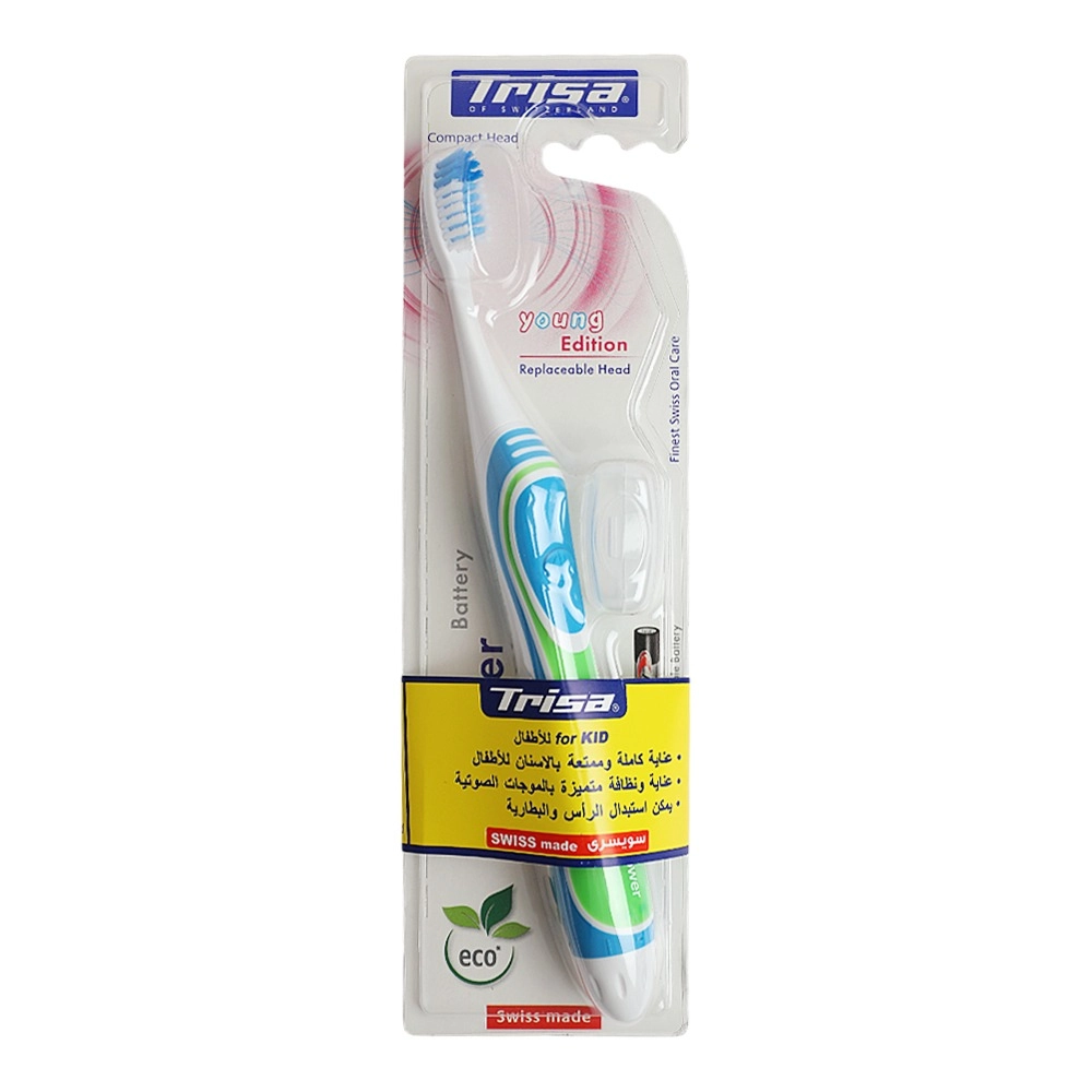 Sonic Power Battery Toothbrush - Battery Powered Compact Head
