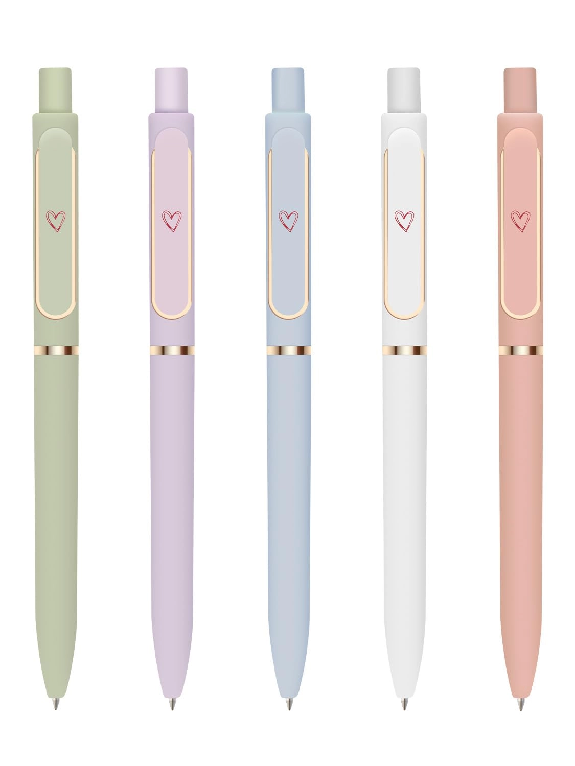 ztuok Gel Pens - 5 Pcs 0.5mm