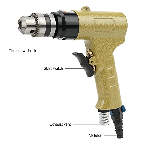 KP-550N - Pistol Type Pneumatic Drill 3/8 inch Chuck