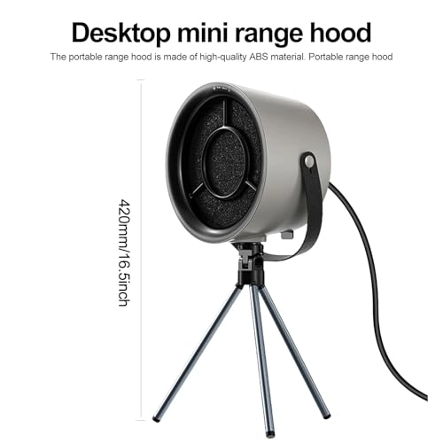 Mini Cooker Hood - 3 Speeds USB Powered