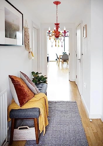 Mini Crystal Chandelier - 17 inches