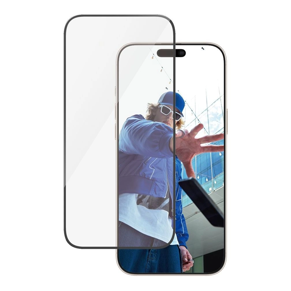 Ultra Wide Clear Tempered Glass Screen Protector for iPhone 16 Pro Max