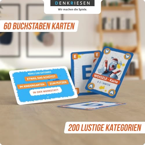 Stadt Land Vollpfosten: Woozle Goozle Edition - Card Game