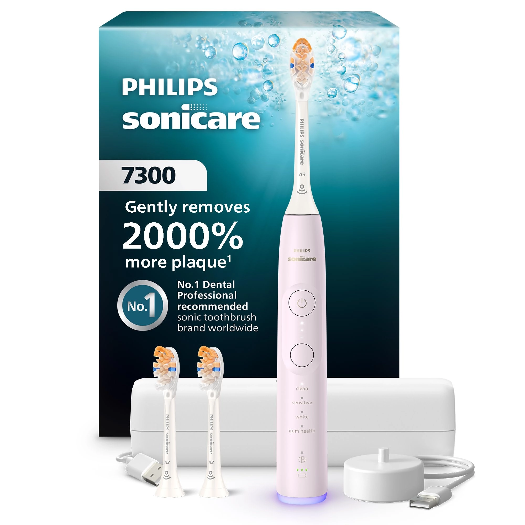 Philips Sonicare 7300 - Rechargeable Pink