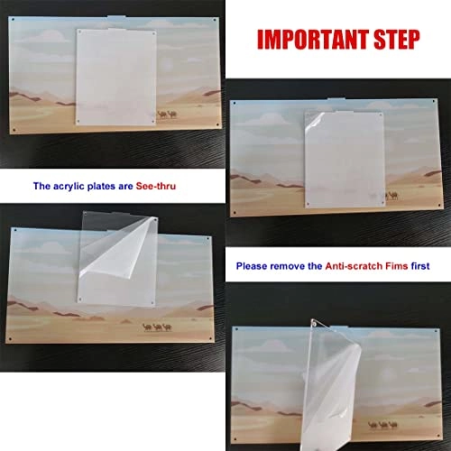 Acrylic Display Case for LEGO The Witch's House of Sanderson Sisters 21341