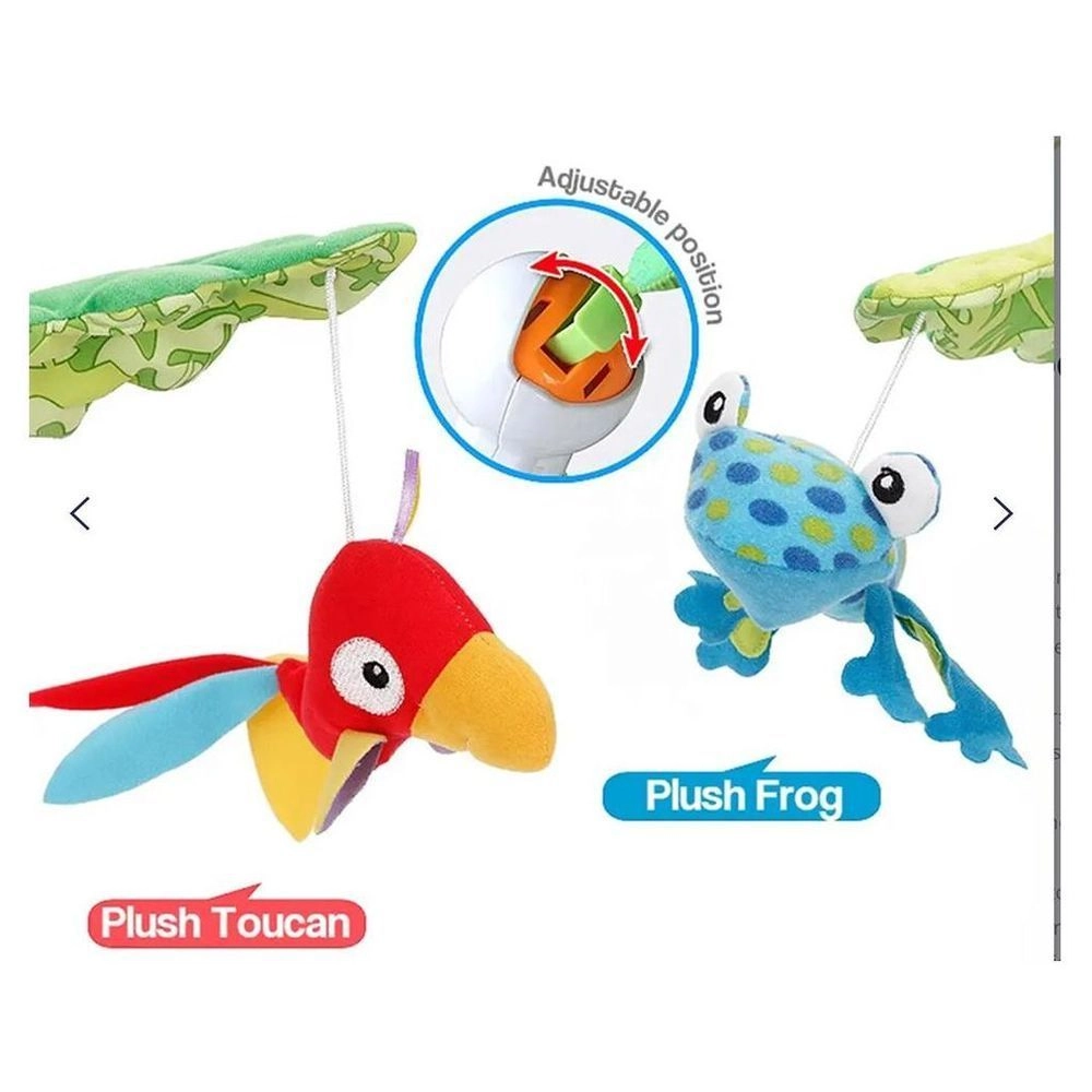 Jungle Jumper - Lights & Music White