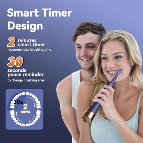 J40 - Sonic 5 Modes 6 Brush Heads