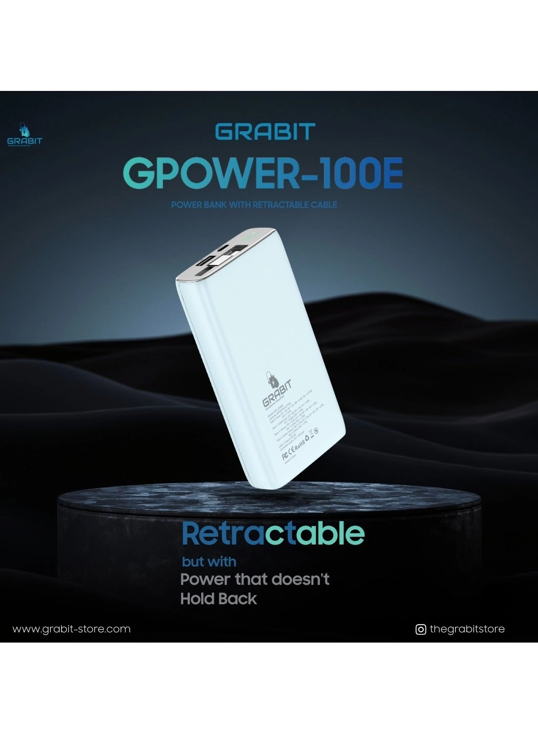GPOWER-100E - 10,000mAh 22W