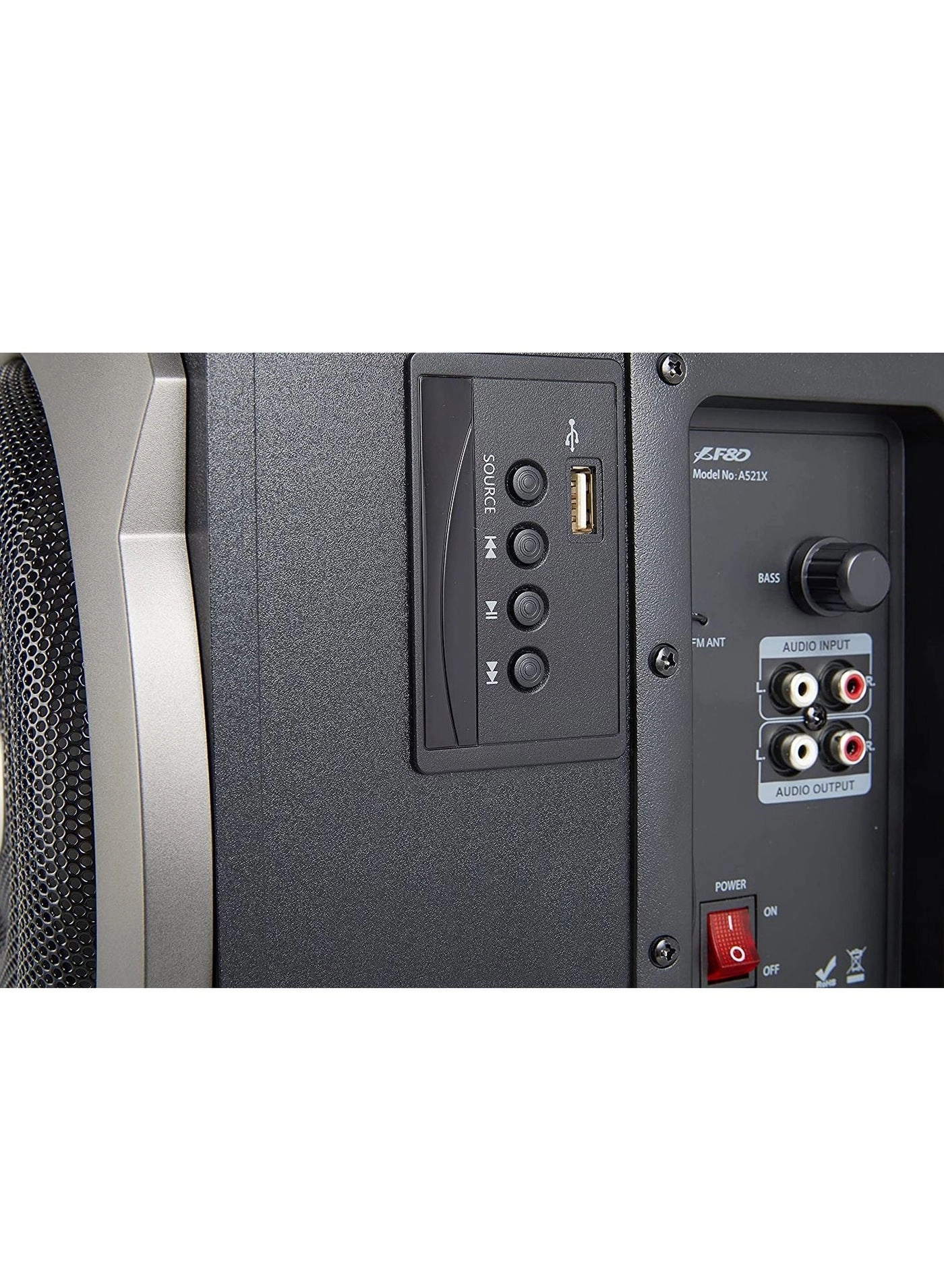 A-521X - 4" Full Range 6.5" Bass Bluetooth 4.0