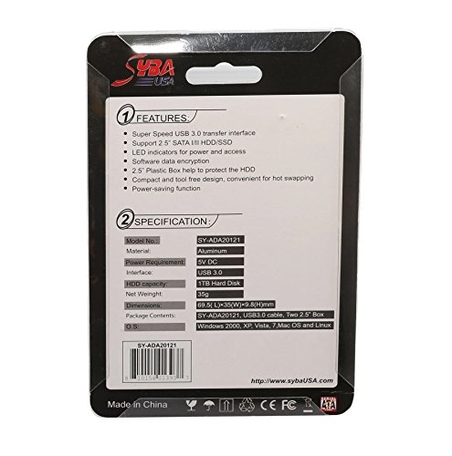 SY-ADA20121 - 2.5 Inches