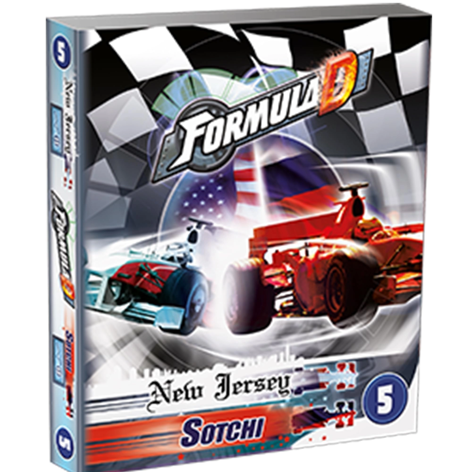Asmodee Formula D Expansion 5 - New Jersey Sotchi