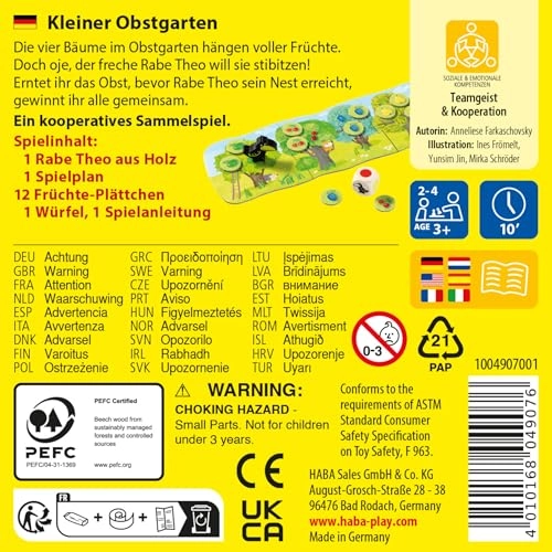 Little Orchard - 3 to 6 15 pieces