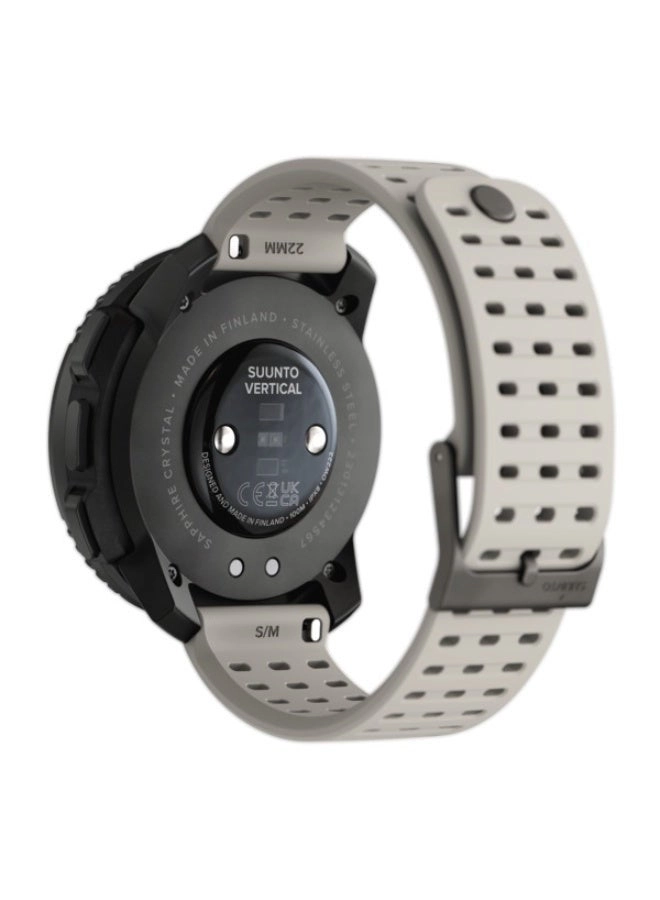 Vertical Solar 49mm Stainless steel GPS