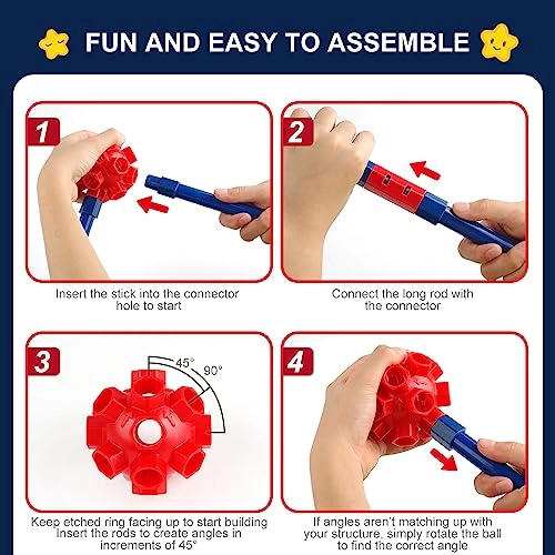 Fort Building Kit - Blue STEM
