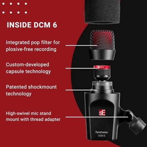 Dynacaster DCM 6 XLR Microphone