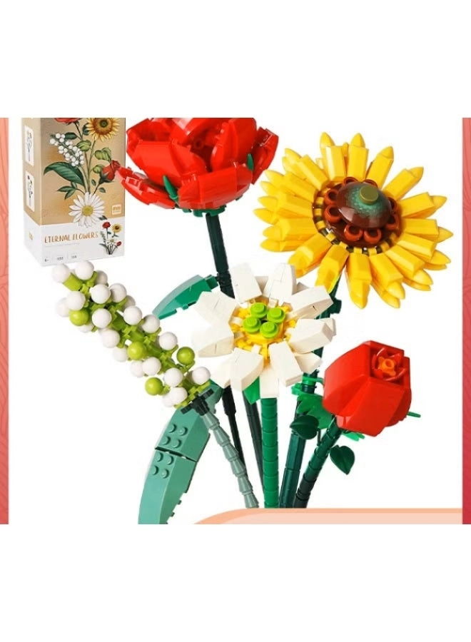 EETU Flower Bouquet Building Blocks - 568 pcs