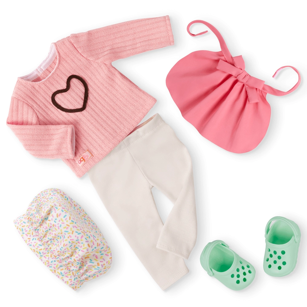 Emery Fashion Doll Playset - 18-inch Baking Ages 3+