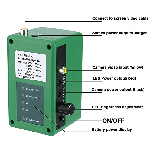 Pipe Inspection Camera - 4.8Mm 30M/ 50M