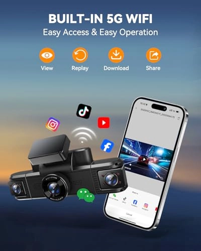 360° Dash Cam - 1440p