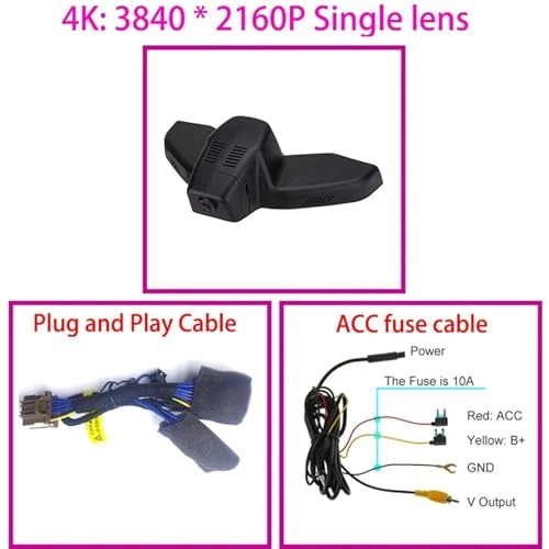 Dash Cam - 4K 2160P for Maserati Levante 2016-2024