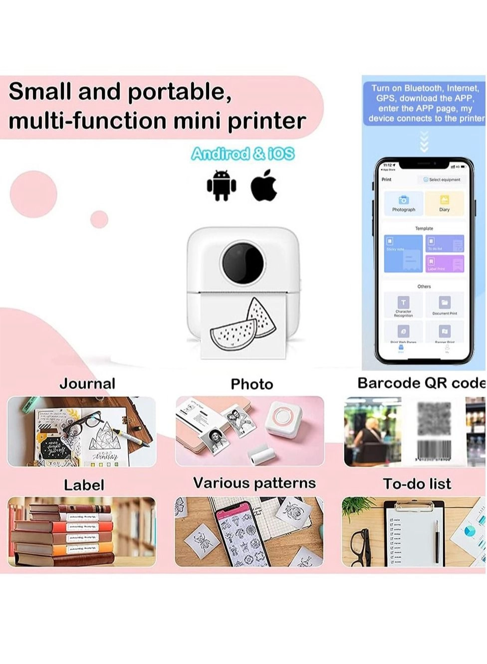 Label Maker Machine - Thermal printer