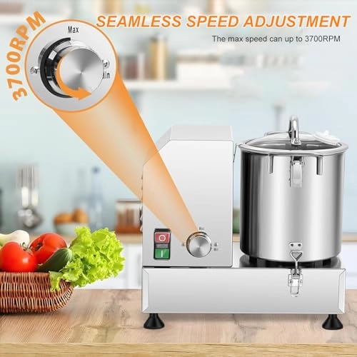 Commercial Food Processor - 6L/9L/15L 1200W/1800W