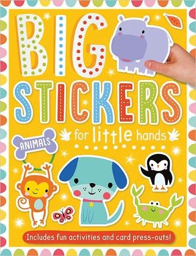 Make Believe Ideas Animals Activity Sticker Book Big 24 pcs