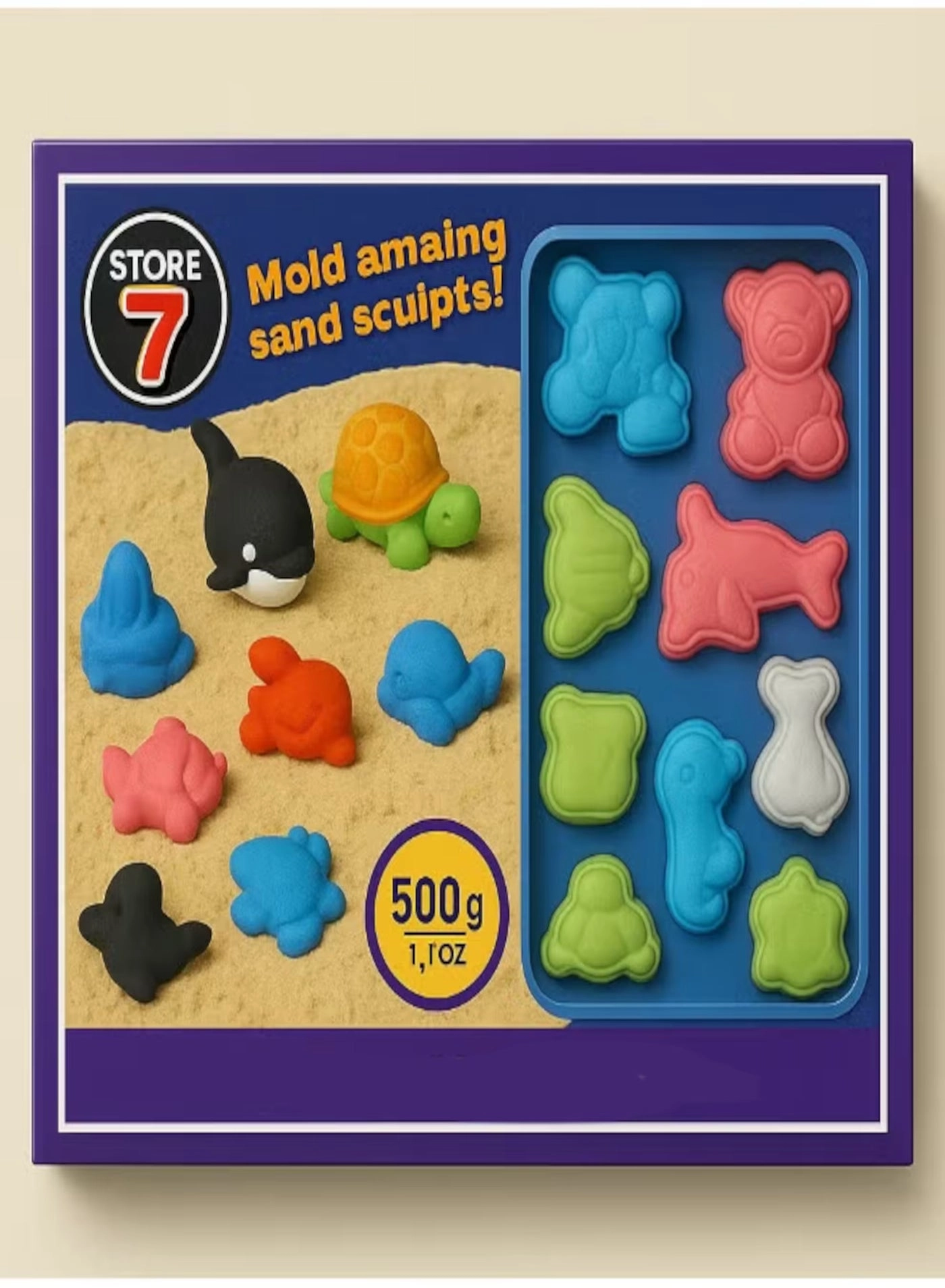 Magic Fun Squeezable Sand