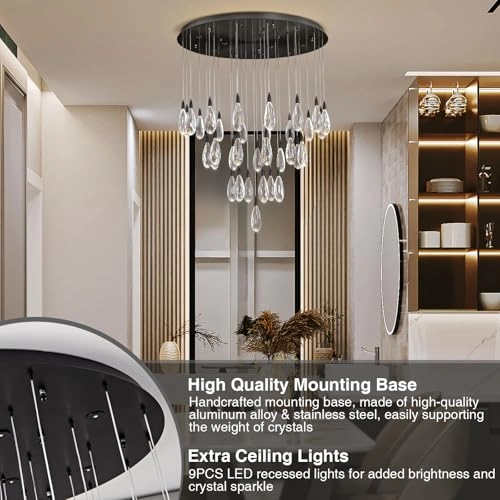 Raindrop Chandelier - 189"(480cm)