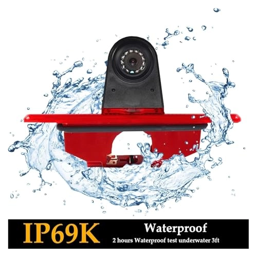 Brake light camera - Night vision + 5 inch Monitor