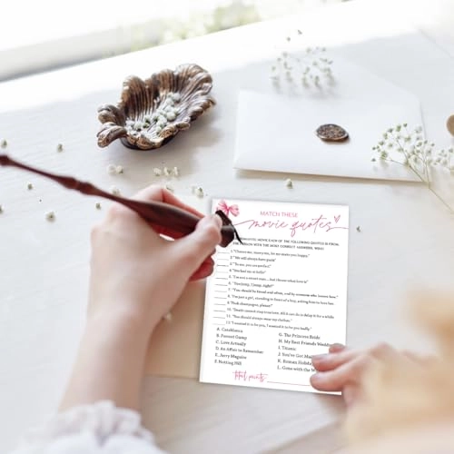 Bridal Shower Games Cards - 26 Adult