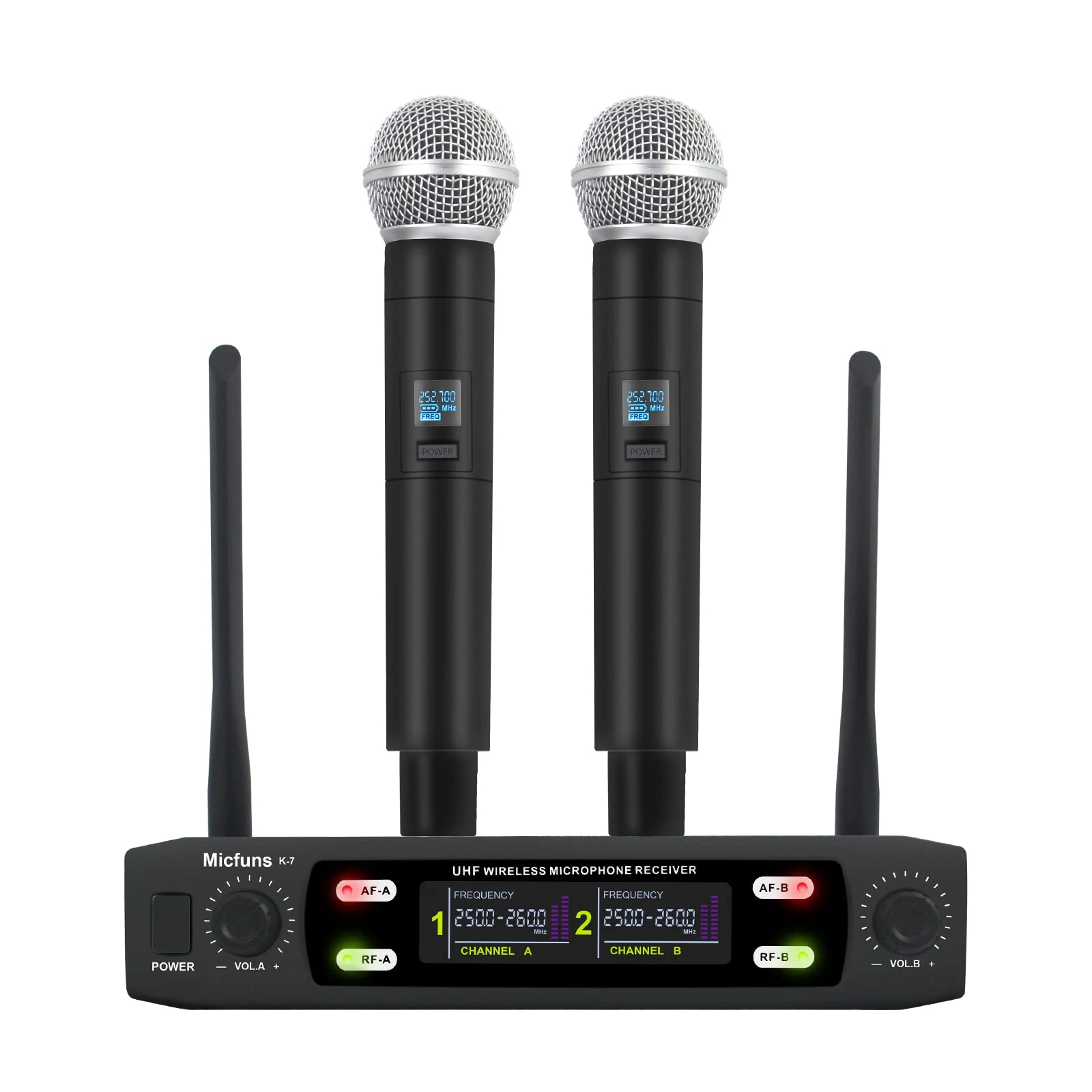 micfuns K7 - 2 Handheld VHF 230-250 MHZ