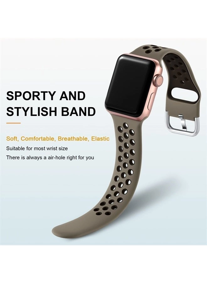 3 Pack Breathable Watch Band for Apple Watch - 38mm/40mm/41mm/42mm/44mm/45mm/49mm