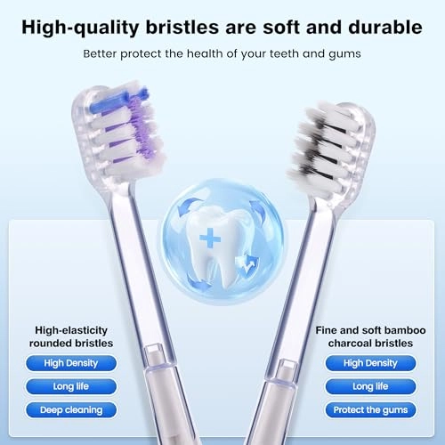 Sweeping Vibrating Electric Toothbrush - 4 Brush Heads 60 Days 3 Modes