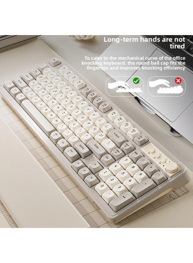 L1 Mechanical Feel Silent Keyboard - Wired/Wireless
