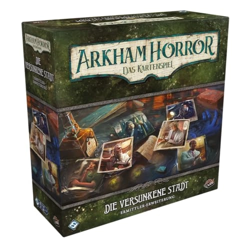 Arkham Horror The Card Game: The Drowned City Investigator Expansion - 6 New Investigators Cooperative LCG