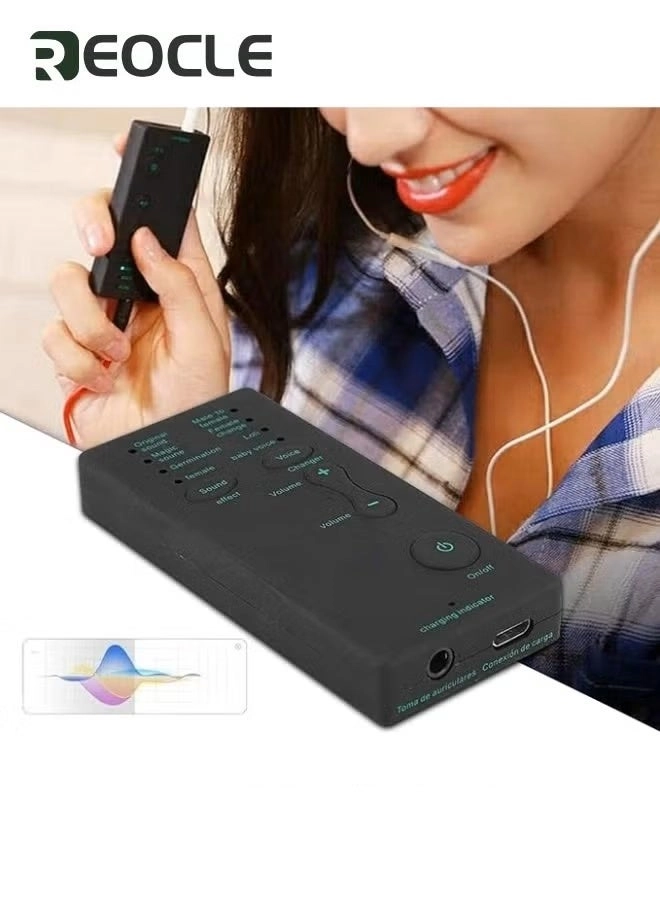 Voice Changer 3.5mm-Mini-Jack Microphone