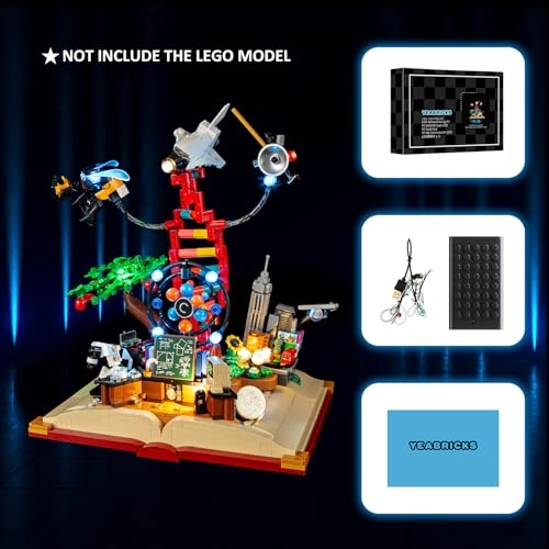 LED Light for LEGO 21355 Ideas The Evolution of STEM - Plastic 5V