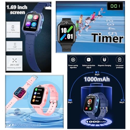 Kids Smart Watch 4G-T17 ABS LTE GPS