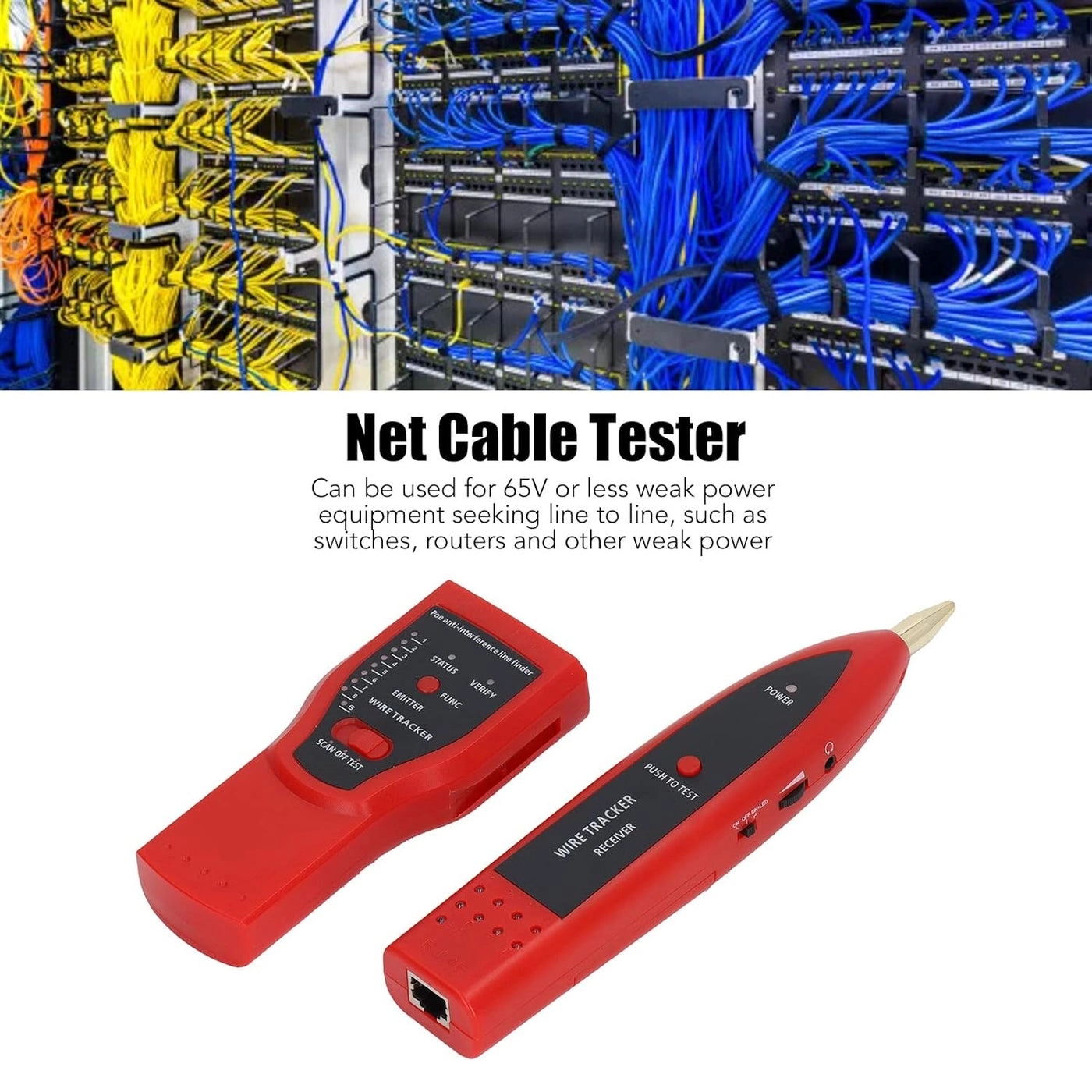 Cable Tester - POE Ethernet Headphone