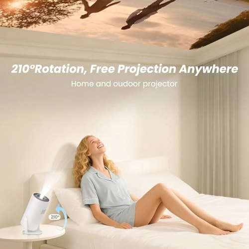 Mini Projector - 200 ANSI Lumens 1280 x 720 pixels