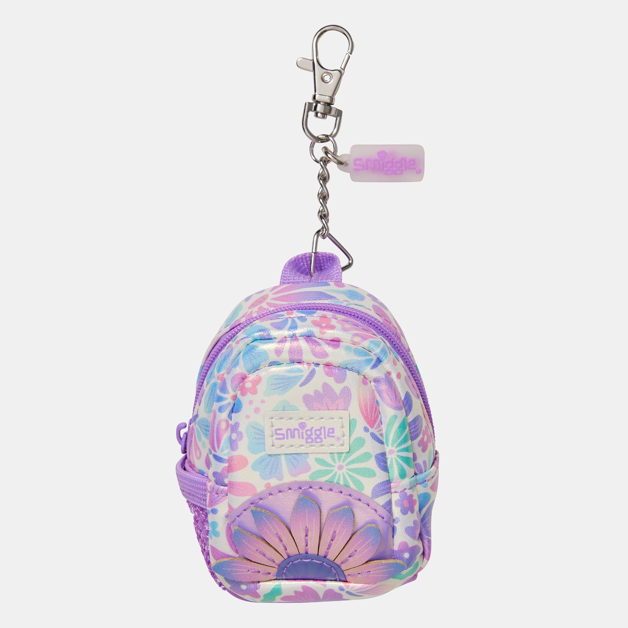 Smiggle Mini Backpack Collectable Keyring - Bloom