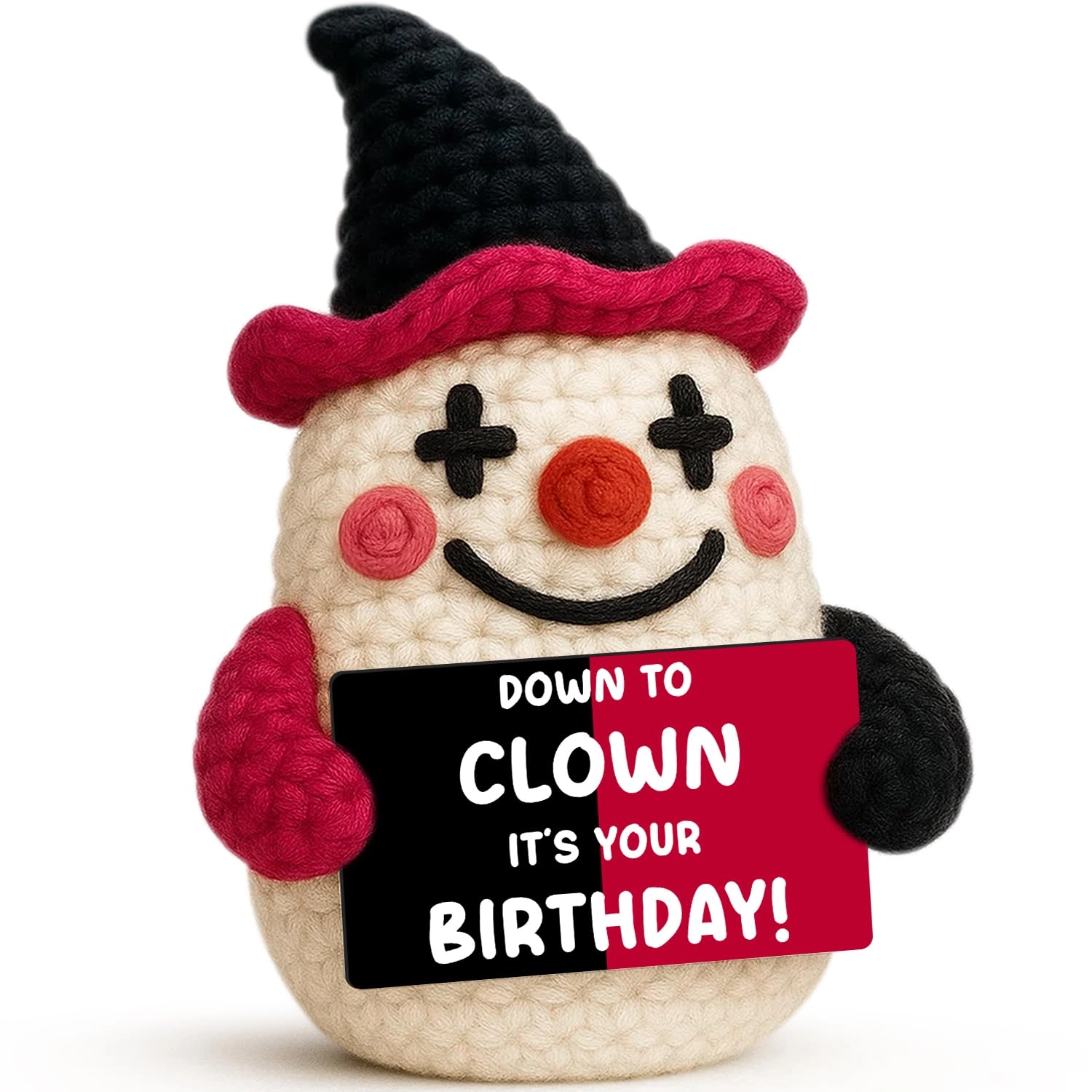 Buouforau Crochet Clown - Birthday