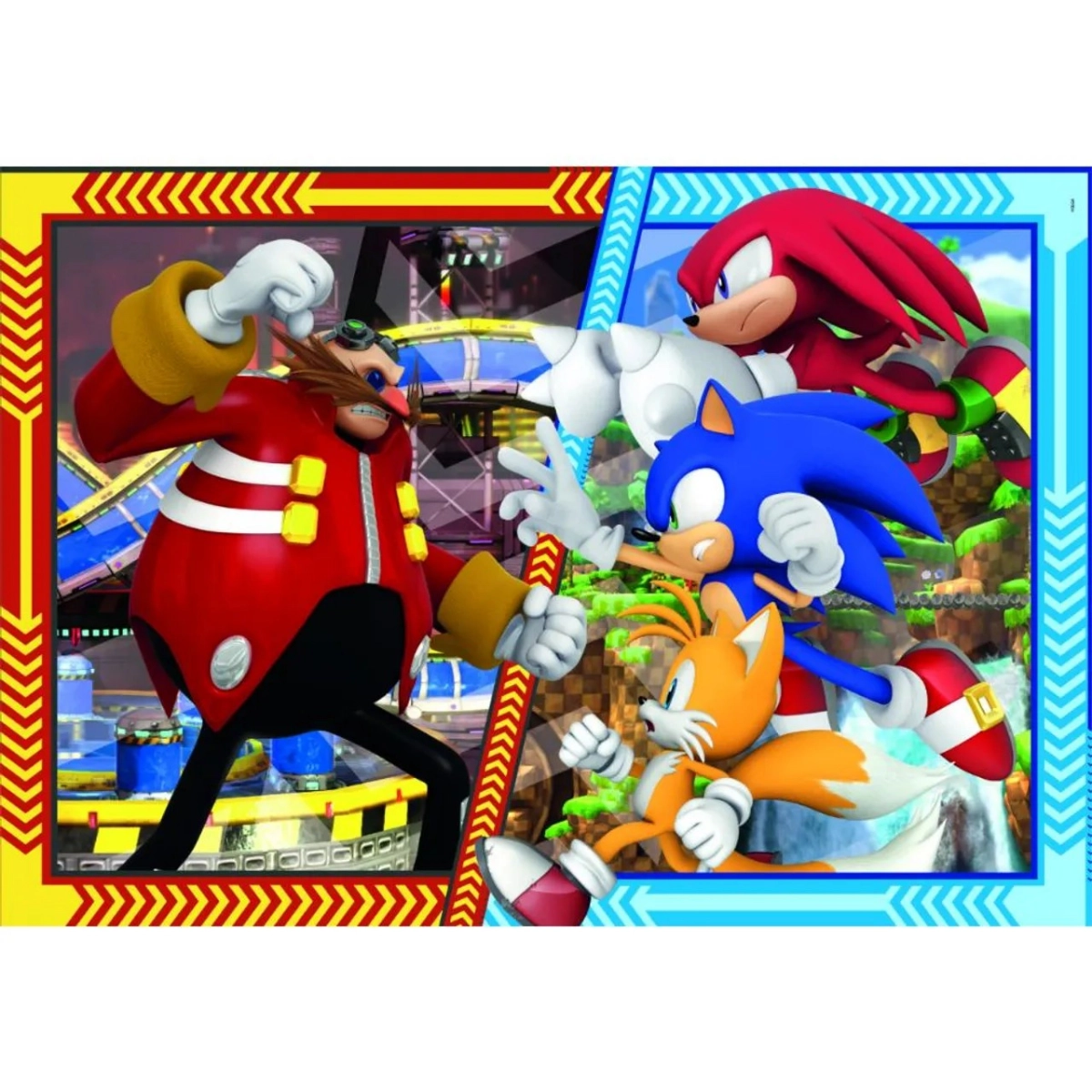 Sonic Vs Eggman Puzzle (527-29795) - 180 pcs